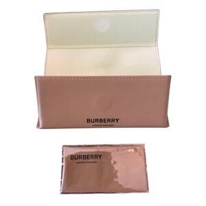 Burberry London eye sun Glasses Case and microfiber cleaning cloth